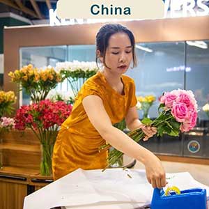 Consegna fiori Cina