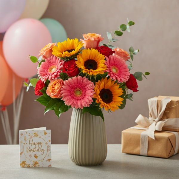Geburtstagsblumen: Die idealen Strräuße und Auswahltipps