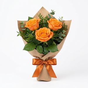 Orangefarbene Rosen
