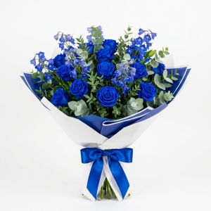 Deluxe-Bouquet Royal Blue (Chelsea)