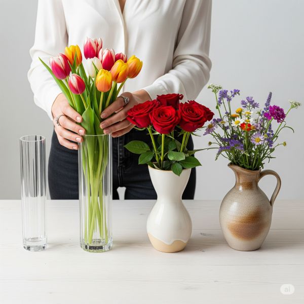 Was sind also die perfekten Blumenvasen? Ein Stilratgeber