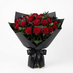 Deluxe Bouquet Schwarz-Rot (Mailand)